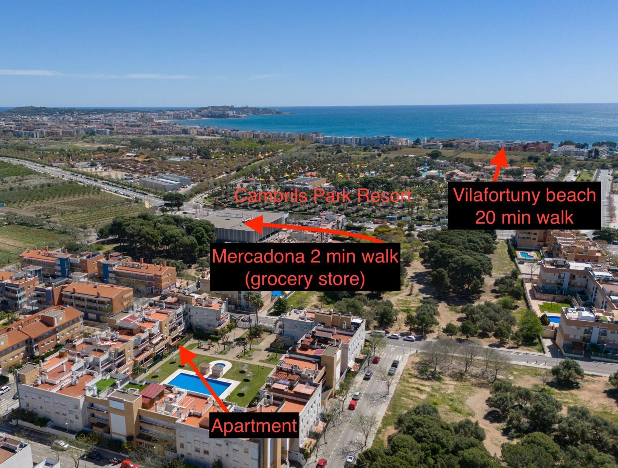 Ferienwohnung Cambrils Haven:2Br+2Bth+Wf+Pool Exterior foto